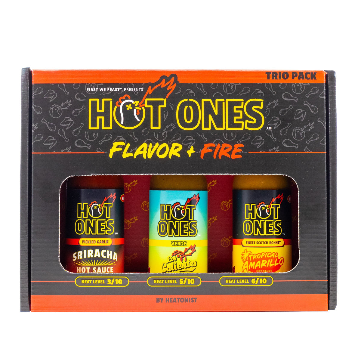Flavor and Fire Trio Pack | Hot Ones Q9
