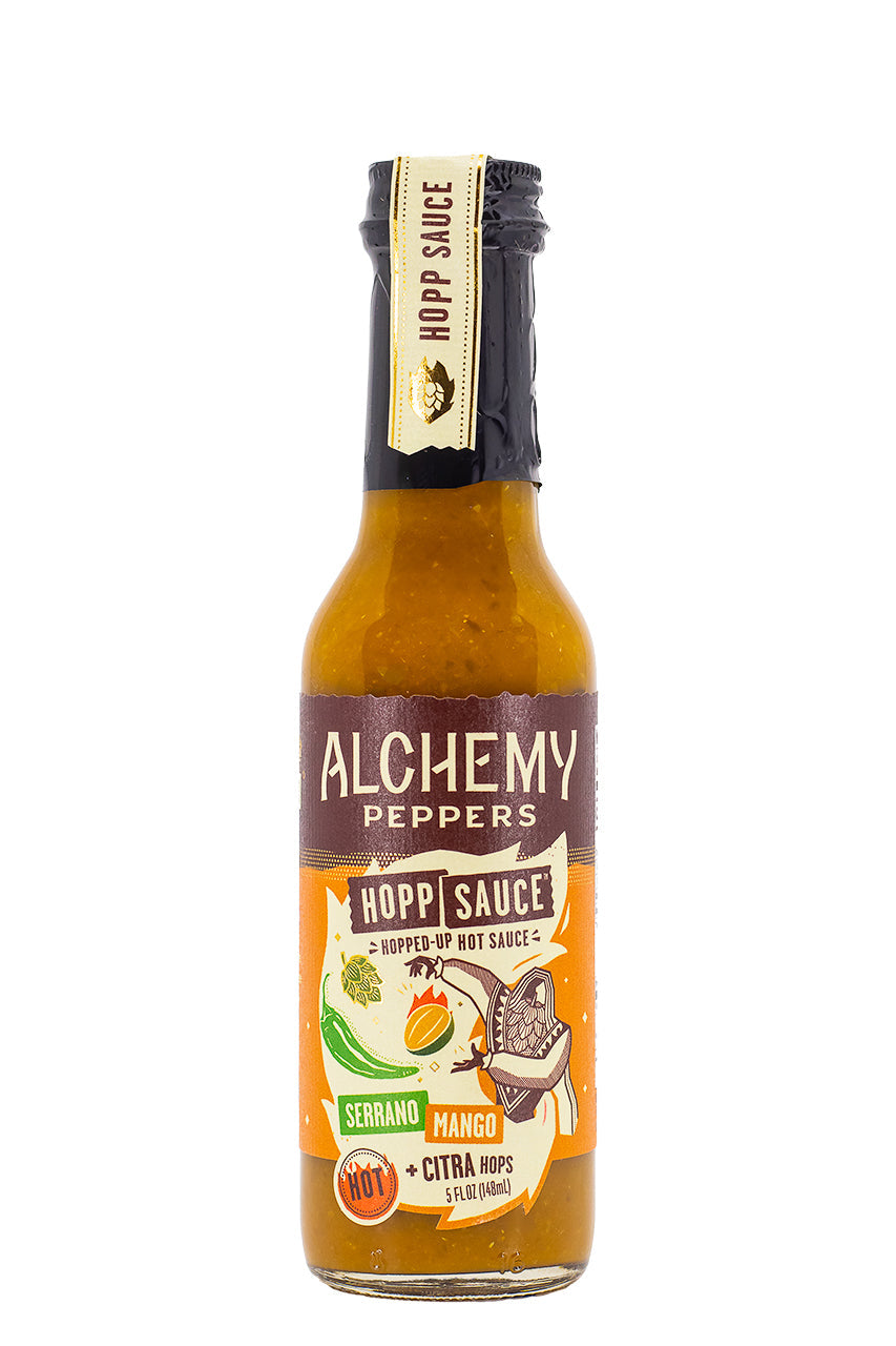 Serrano Mango Hopp Sauce | Alchemy Peppers X8