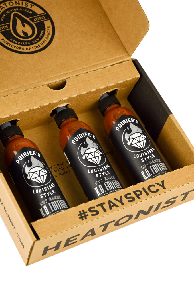 Dustin Poirier Hot Sauce - KO Edition 3 Pack W5