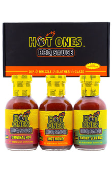 Hot Ones BBQ Trio Pack (Original / Hot Honey / Smoked Serrano) Y3
