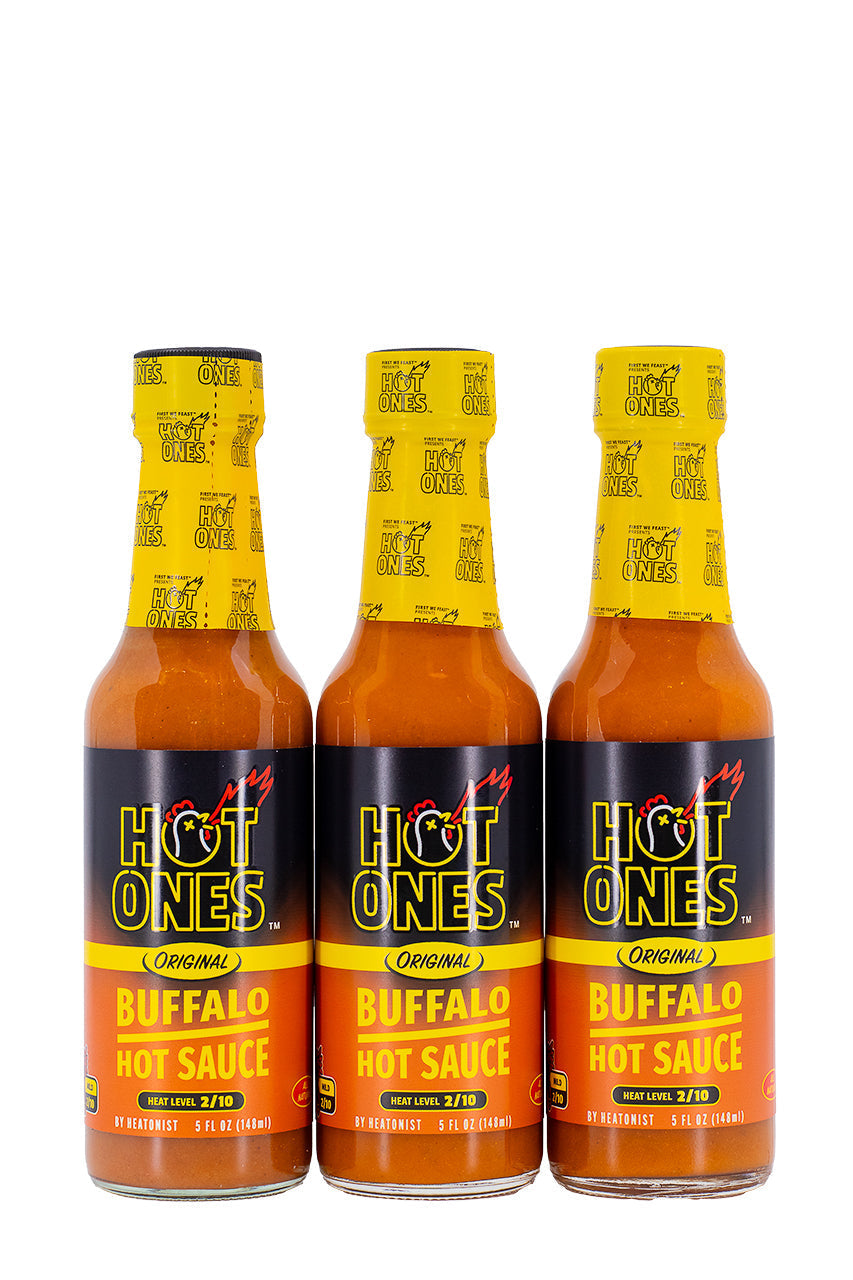 Buffalo Hot Sauce 3-Pack | Hot Ones Hot Sauce U4