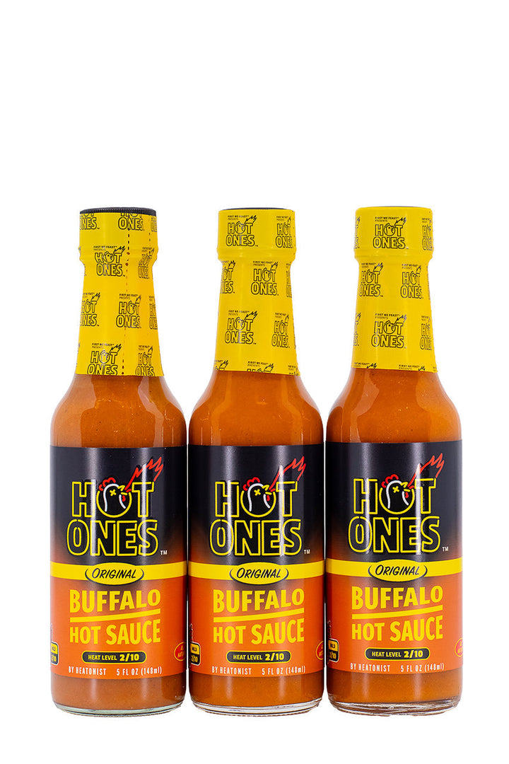 Buffalo Hot Sauce 3-Pack | Hot Ones Hot Sauce U4