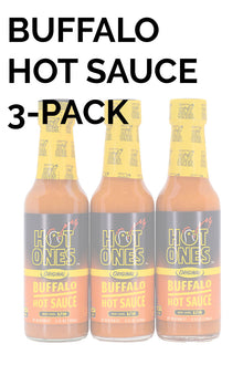 Buffalo Hot Sauce 3-Pack | Hot Ones Hot Sauce U4