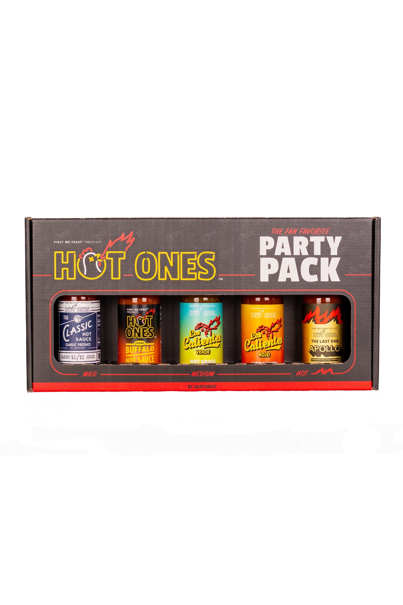 Fan Favorite Party Pack | Hot Ones Hot Sauce B2