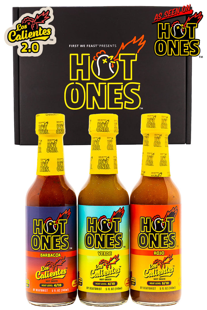 Los Calientes Trio Pack | Hot Ones Hot Sauce O6