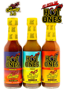 Los Calientes Trio Pack | Hot Ones Hot Sauce O6