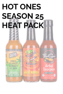Hot Ones Hot Sauce Heat Pack - Season 25 V8