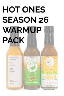 Hot Ones Hot Sauce Warmup Pack - Season 26 P4