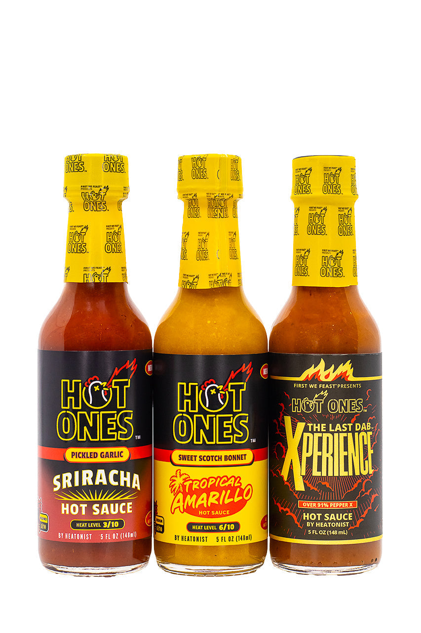 Hot Ones Hot Sauce Trio Pack - Season 27 D3