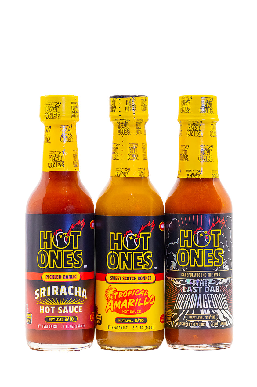 Hot Ones Hot Sauce Trio Pack - Season 28 R2