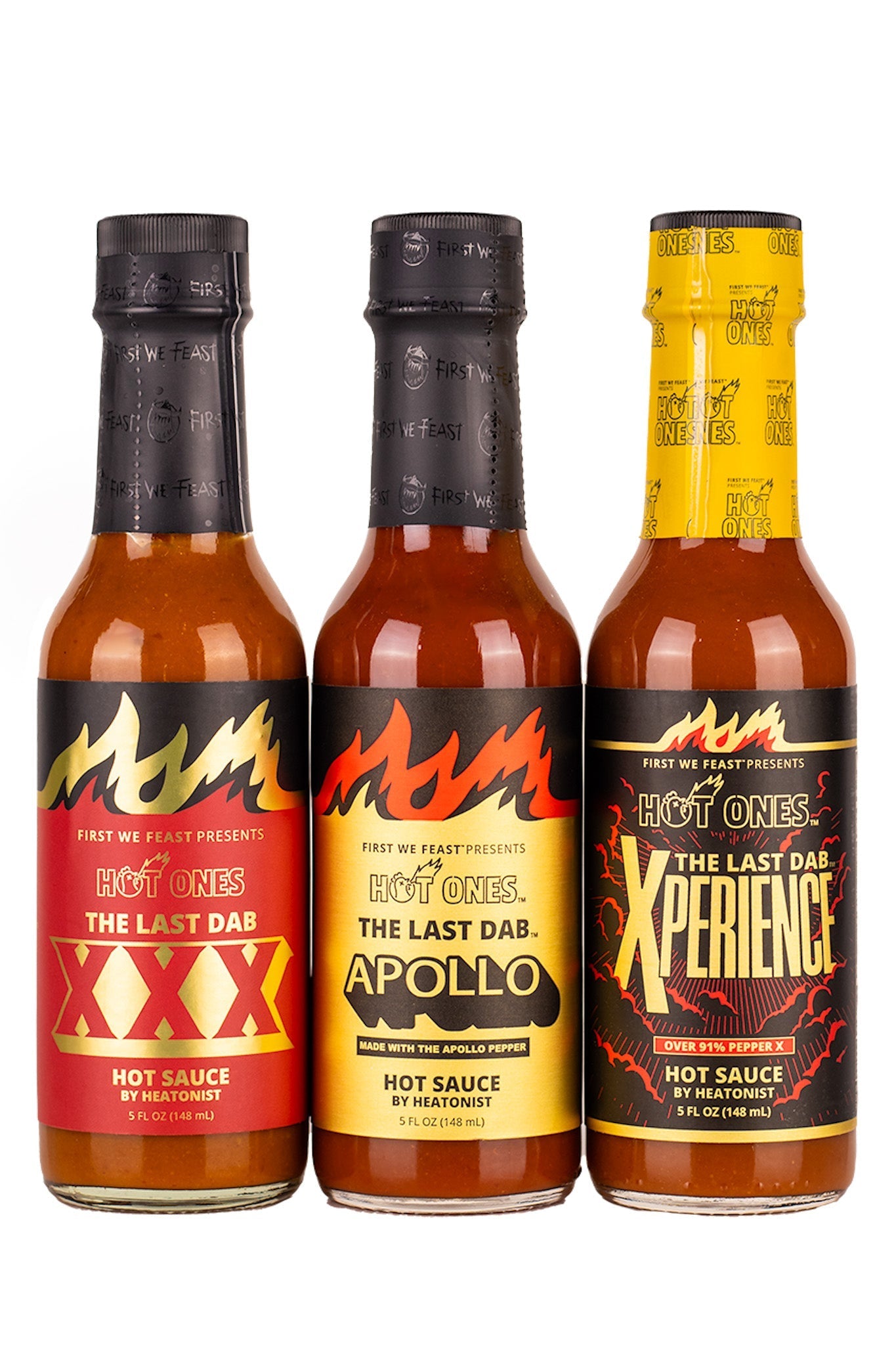 The Last Dab Trio Pack | Hot Ones Hot Sauce B0