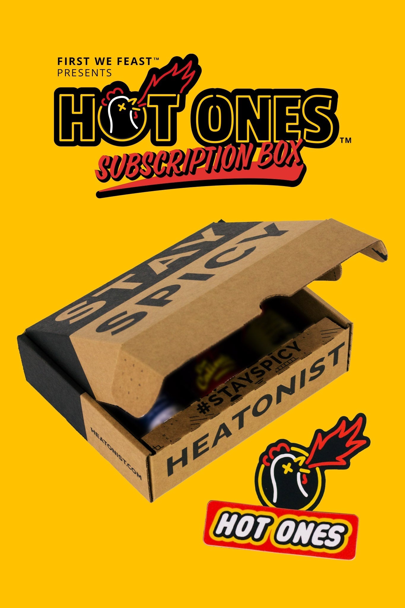Monthly Hot Ones Box V7