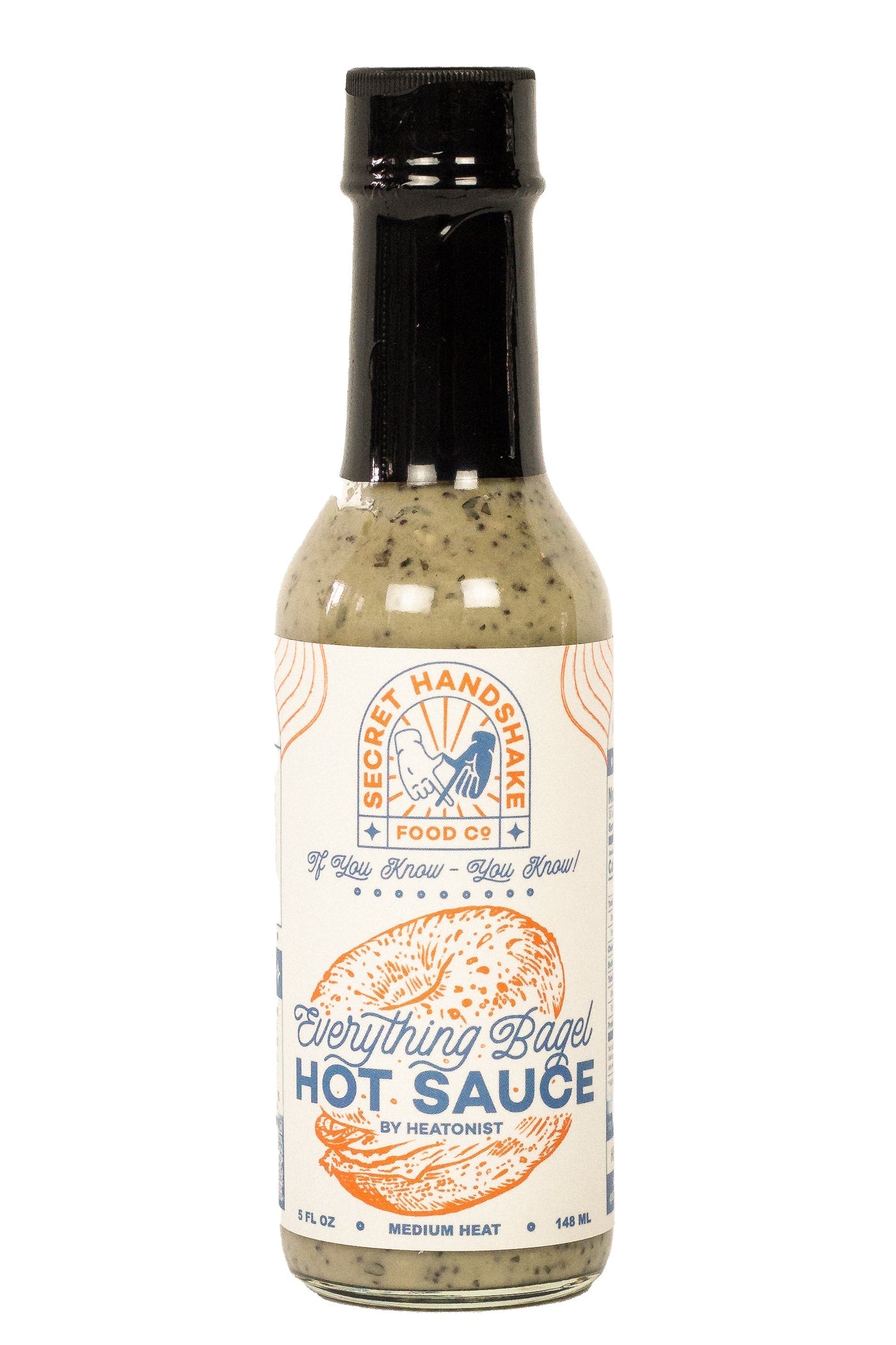Everything Bagel Hot Sauce | Secret Handshake Food Co O4