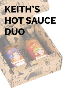 Chicken & Burger Hot Sauce Duo Pack | Keith's C8