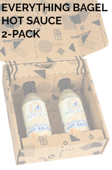 Secret Handshake Food Co Everything Bagel Hot Sauce 2-Pack S8