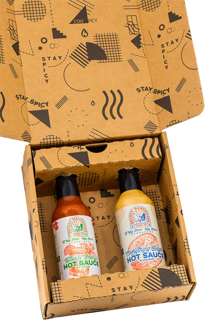 Secret Handshake Hot Sauce Duo Pack W7